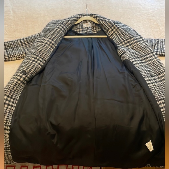 CARVEN HOUNDSTOOTH COAT SIZE 36 - Picture 5 of 5